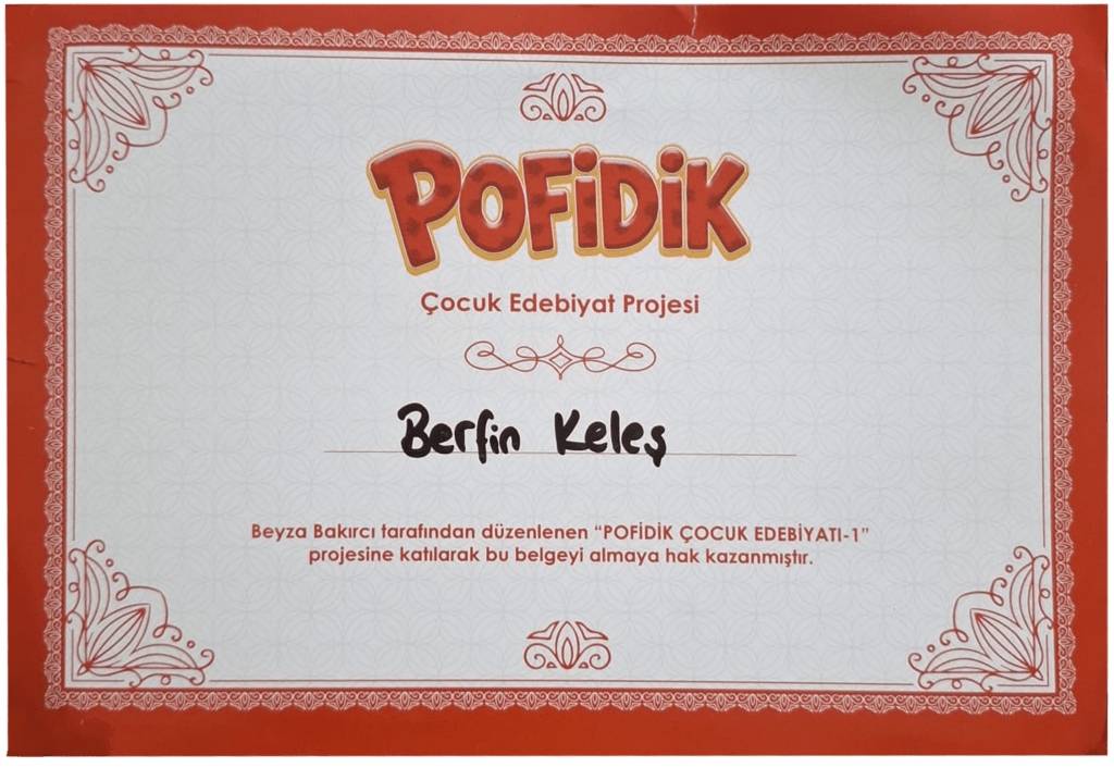 Berfin Keleş 21 Pofidik Zertifika