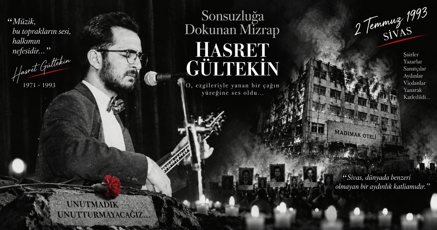 Sonsuzluğa Dokunan Mizrap: Hasret Gültekin