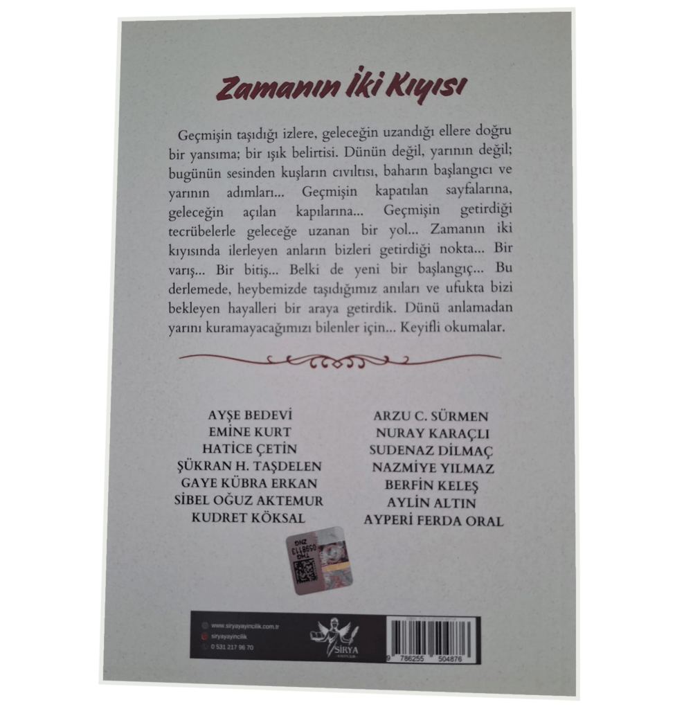 Berfin Keleş 17 Zamanin iki Kiyisi Berfin Keles Kapak oen